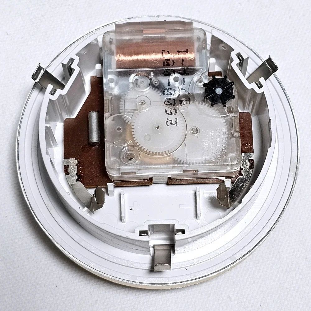 Royal Goedewaagen Amata Ceramic Mantel Clock‎ Hermle Quartz Handpainted Germany
